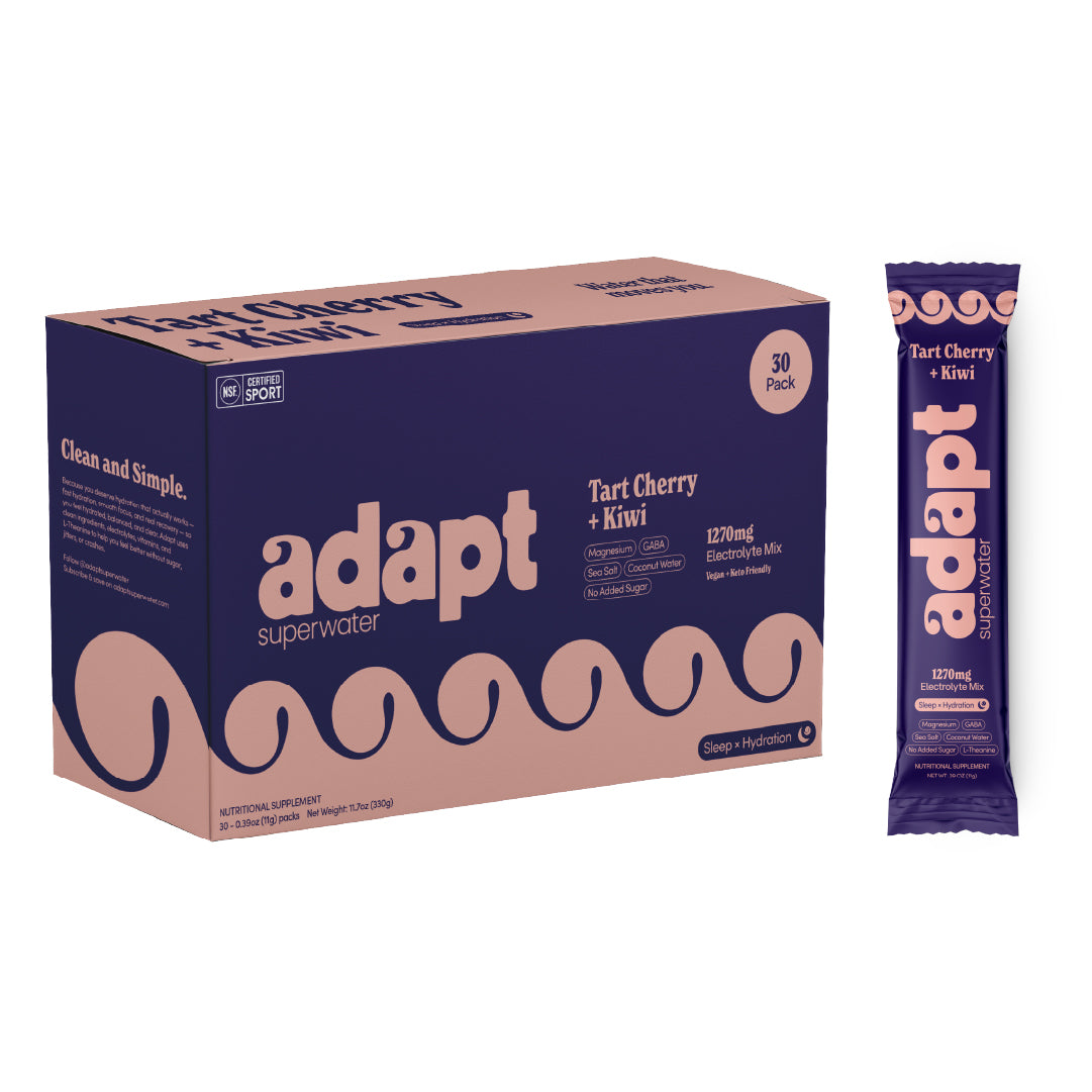 ADAPT SLEEP 30pk | TART CHERRY & KIWI Sleep & Hydration Electrolyte Mix
