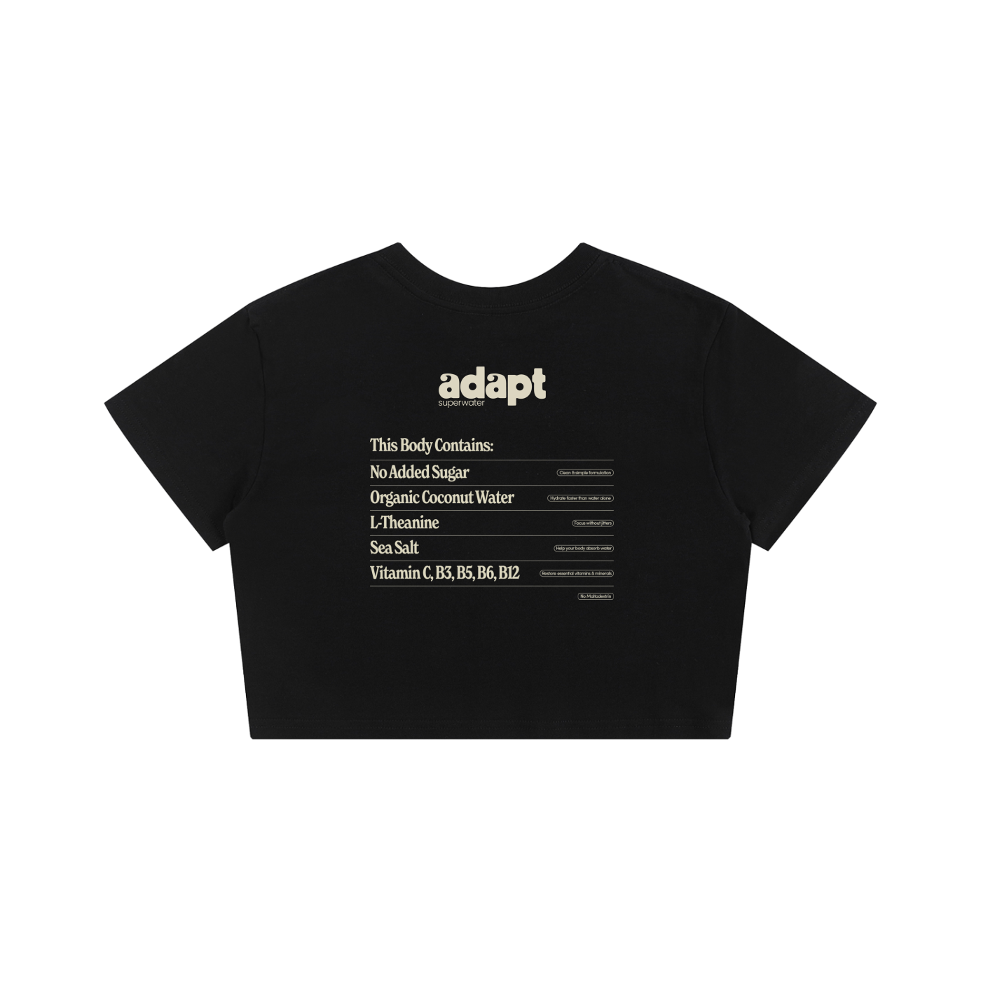 Baby Tee Seamless T-Shirt - 200 GSM
